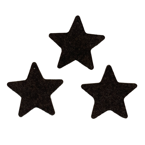 Kleiner Filz Stern (3 er Set)